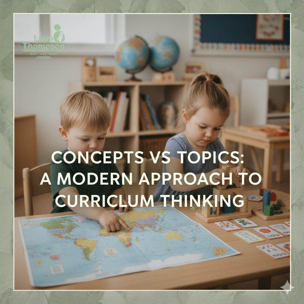 Concepts vs Topics: A modern approach to curriculum thinking